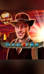 Book of Ra Deluxe Top Spin Max RTP Logo