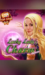 Lucky Lady's Charm Deluxe Top Spin Max RTP Logo